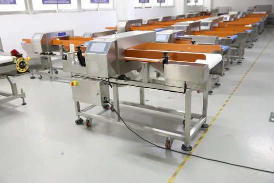 High Accuracy Food Packaging Conveyor Metal Detector